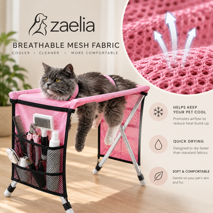 Zaelia Foldable Pet Grooming Station