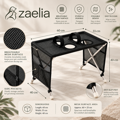 Zaelia Foldable Pet Grooming Station